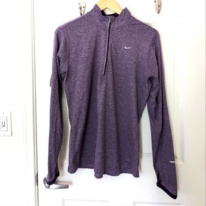 Nike half zip running jacket